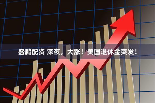 盛鹏配资 深夜，大涨！美国退休金突发！